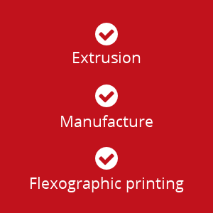 Extrusion – confection – flexographic – printing/10 colors